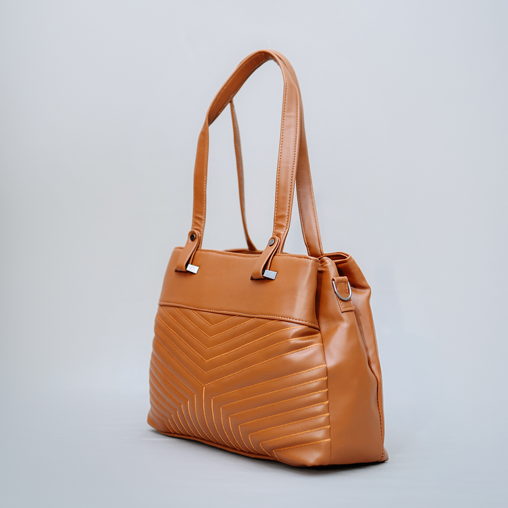 Elegant Brown Handbag