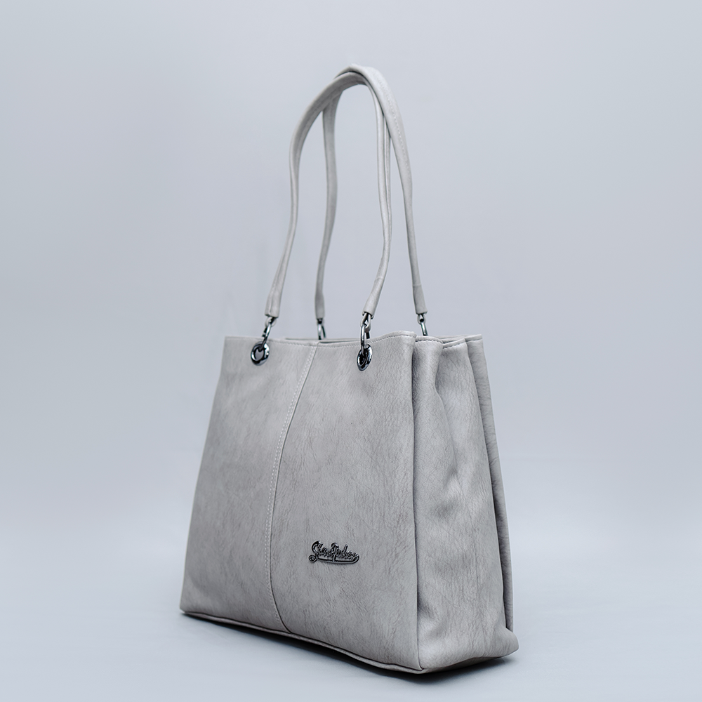 Elegant Grey Tote Bag – Timeless & Versatile